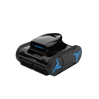 Cordless robotic pool cleaner